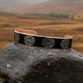 Mystical Celtic Spiral Copper Cuff Bracelet | Bracelet | Wiccan Center