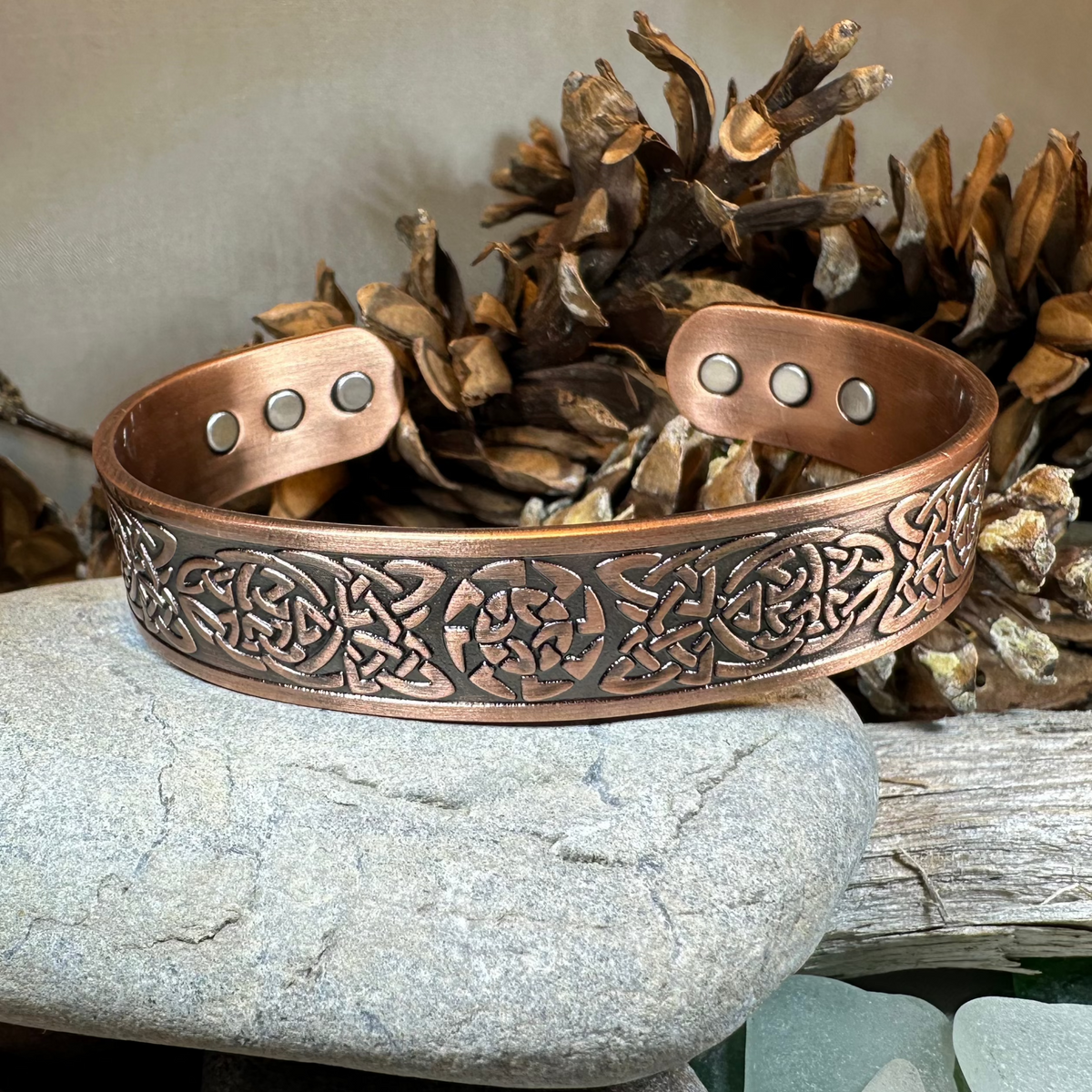 Pictish Copper Cuff Bracelet | Bracelet | Wiccan Center