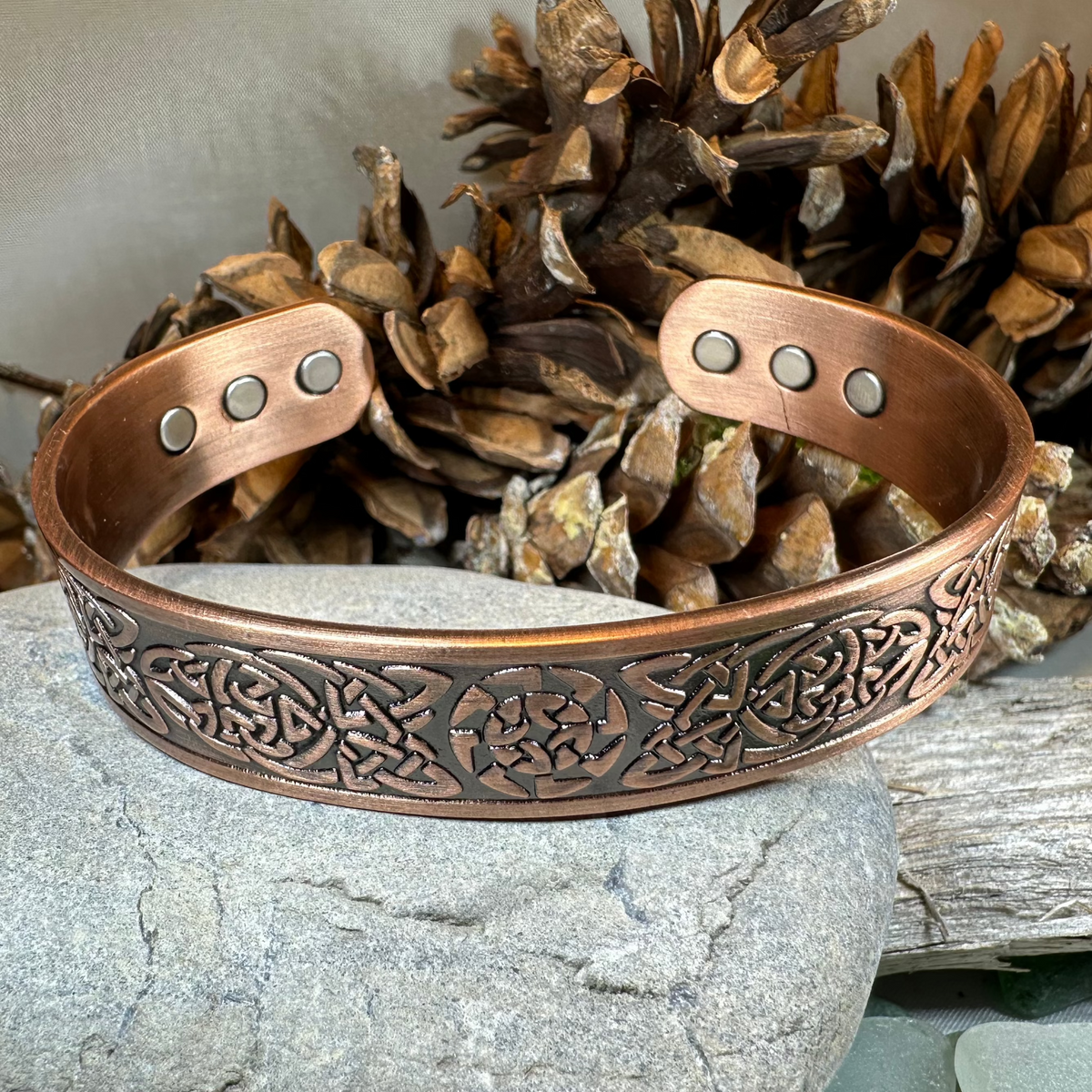 Pictish Copper Cuff Bracelet | Bracelet | Wiccan Center