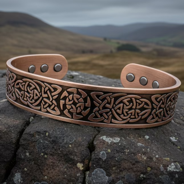 Pictish Copper Cuff Bracelet | Bracelet | Wiccan Center