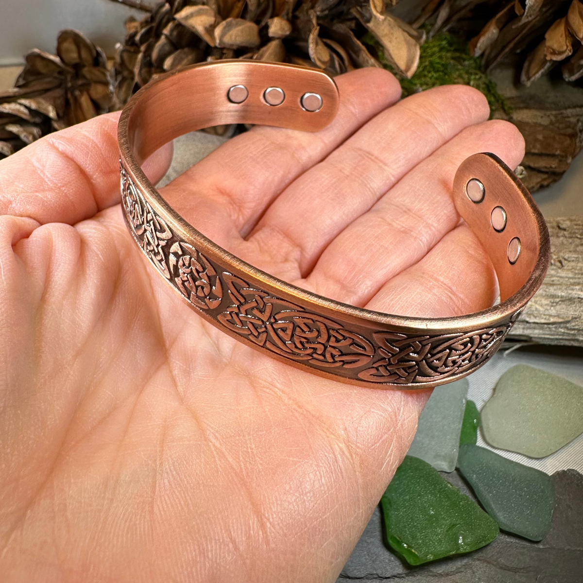 Pictish Copper Cuff Bracelet | Bracelet | Wiccan Center