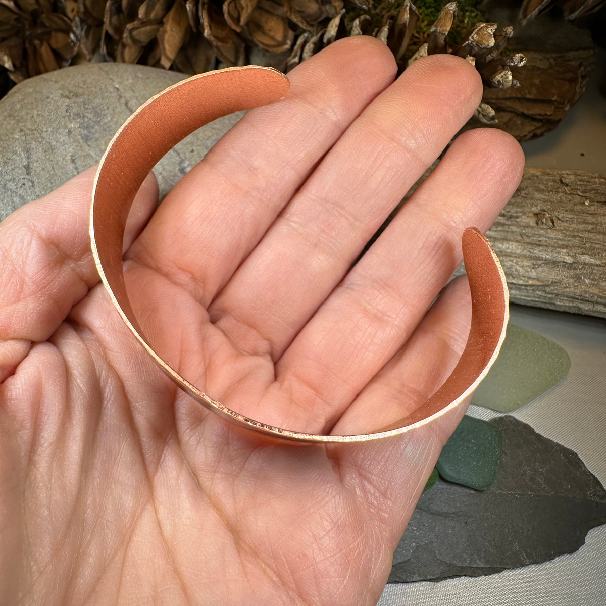 Mystical Owl Copper Cuff Bracelet | Bracelet | Wiccan Center