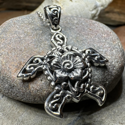 Bohemian Sea Turtle Necklace | Pendant | Wiccan Center