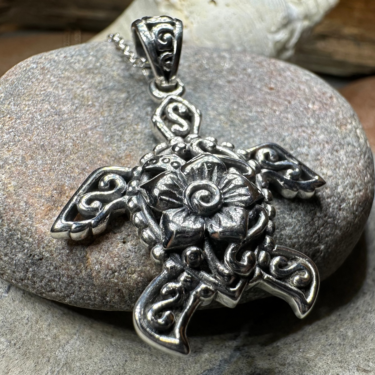 Bohemian Sea Turtle Necklace | Pendant | Wiccan Center