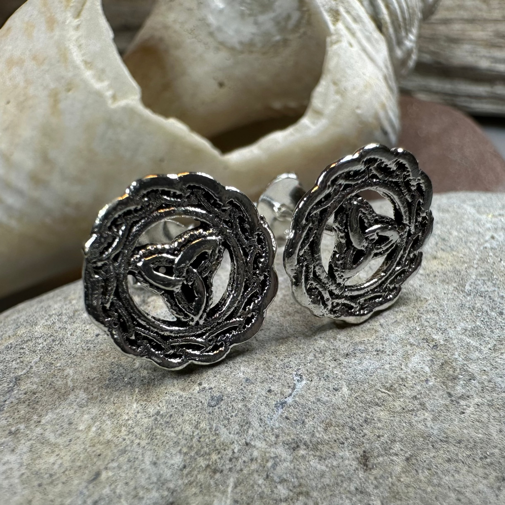 Celtic Knot Stud Earrings | Post Earrings | Wiccan Center