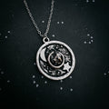 Night Sky Pendant Necklace with Authentic Meteorite | Necklace | Wiccan Center