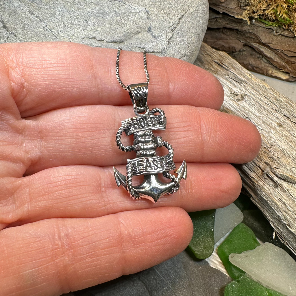 Hold Fast Anchor Necklace | Pendant | Wiccan Center