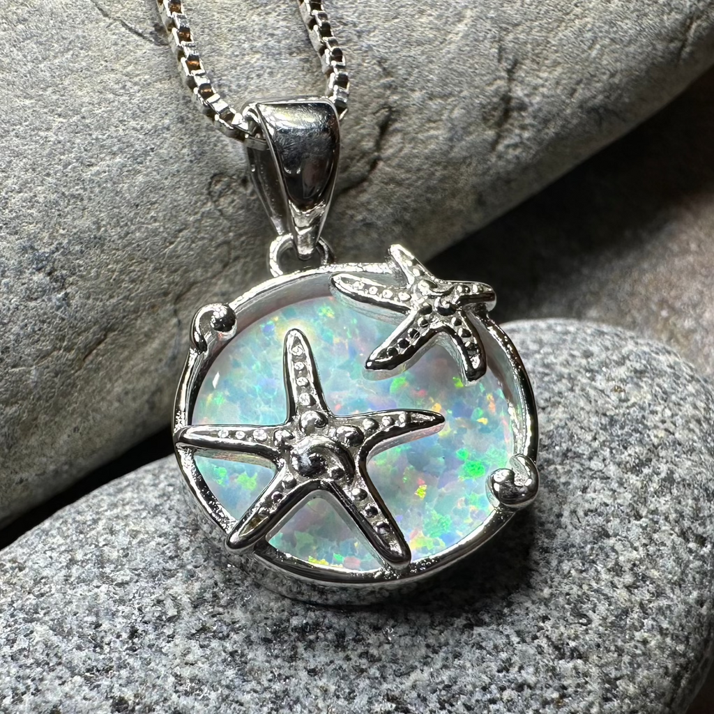 Baydreamer Starfish Opal Necklace | Pendant | Wiccan Center
