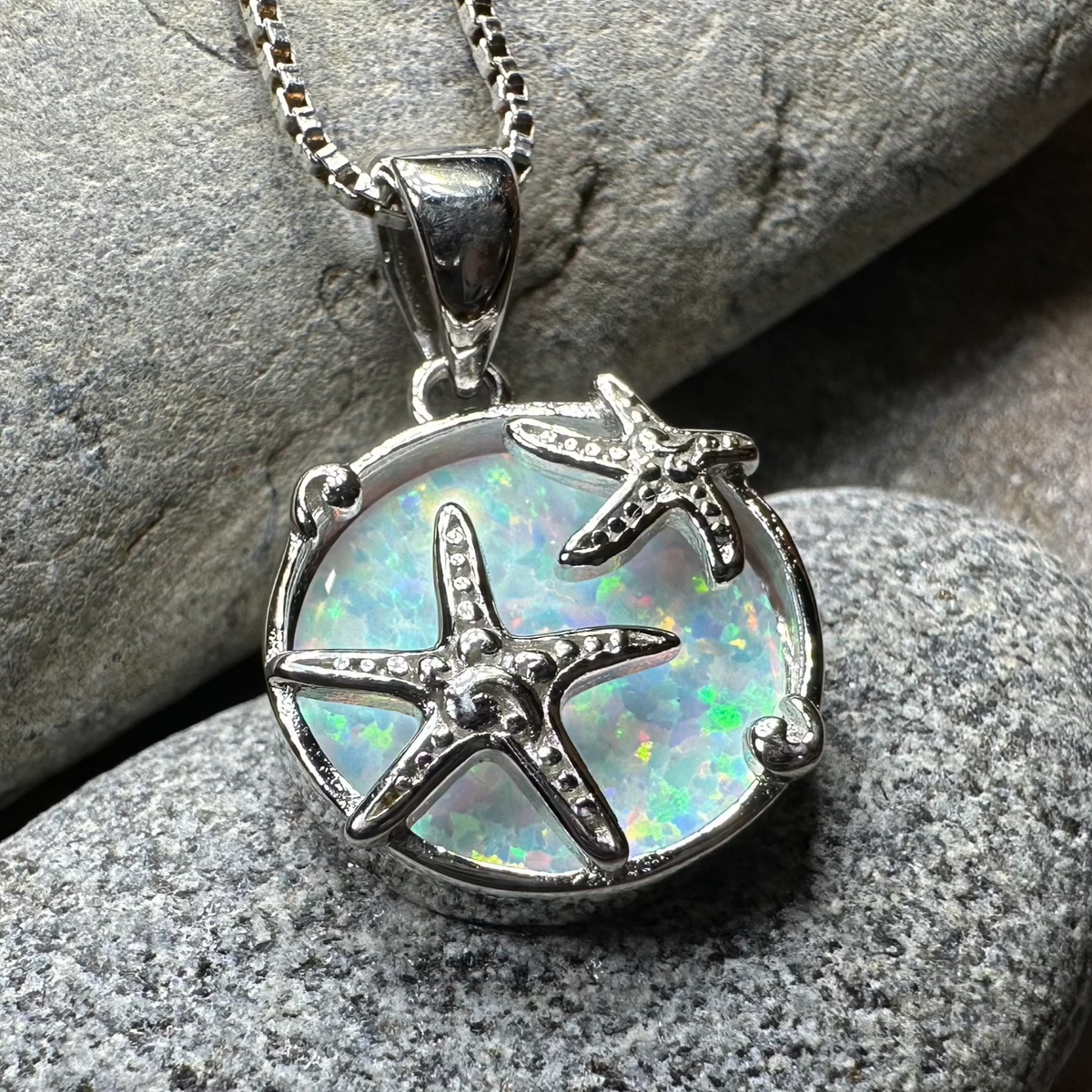Baydreamer Starfish Opal Necklace | Pendant | Wiccan Center