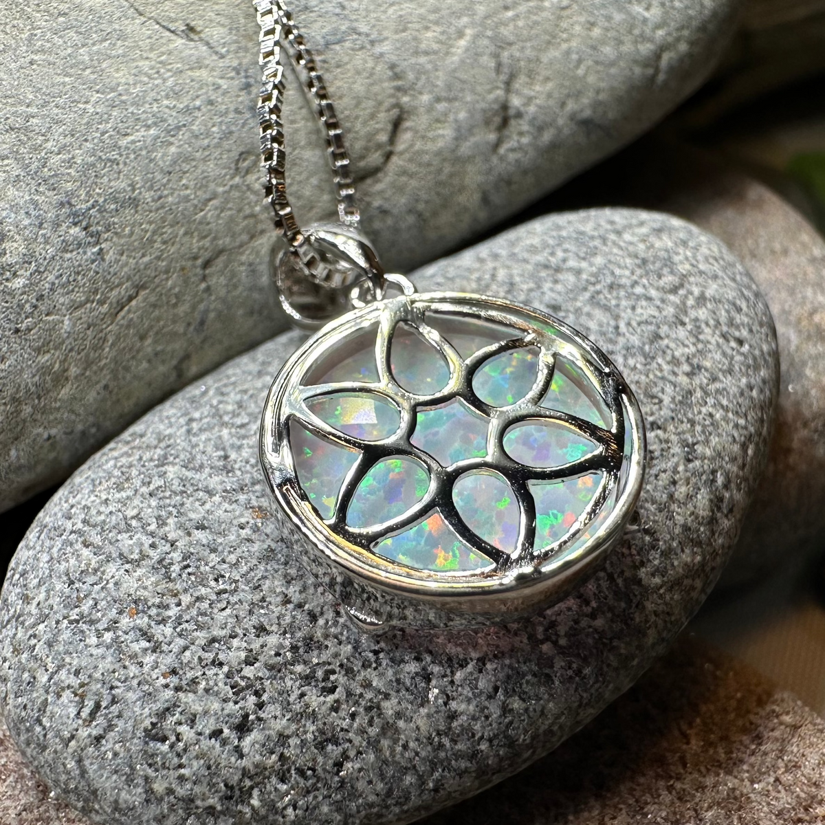 Baydreamer Starfish Opal Necklace | Pendant | Wiccan Center