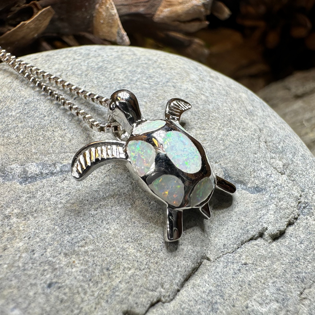 Petite Turtle Necklace | Pendant | Wiccan Center