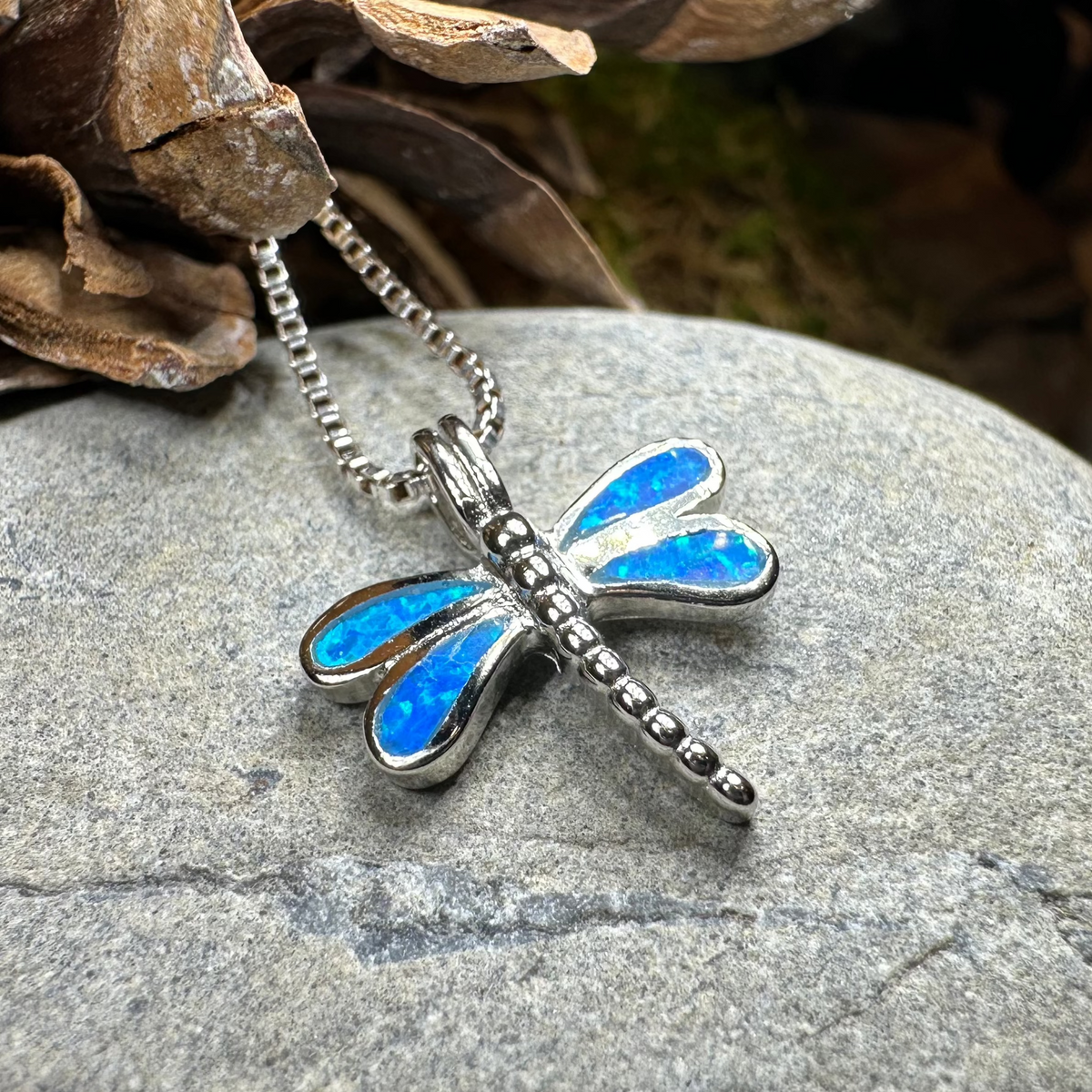 Fairy Meadow Dragonfly Necklace | Pendant | Wiccan Center