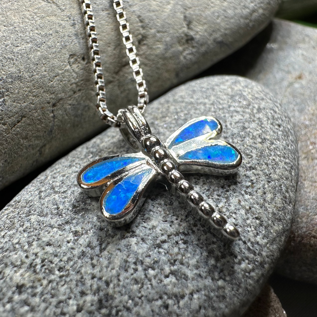 Fairy Meadow Dragonfly Necklace | Pendant | Wiccan Center