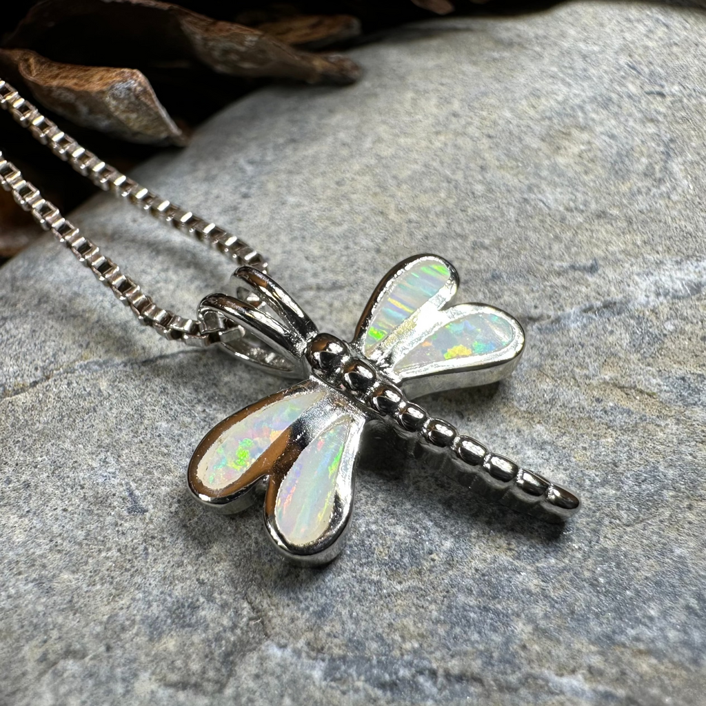 Fairy Meadow Dragonfly Necklace | Pendant | Wiccan Center