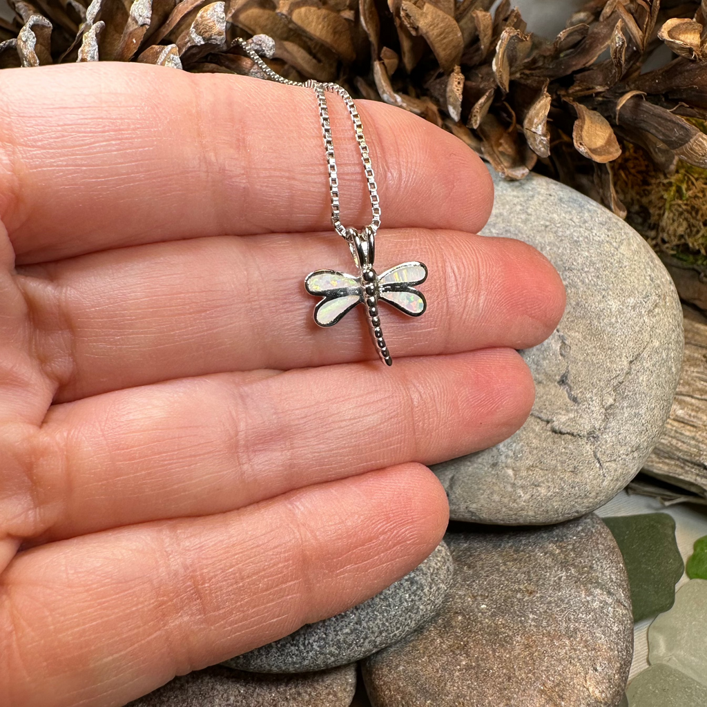 Fairy Meadow Dragonfly Necklace | Pendant | Wiccan Center