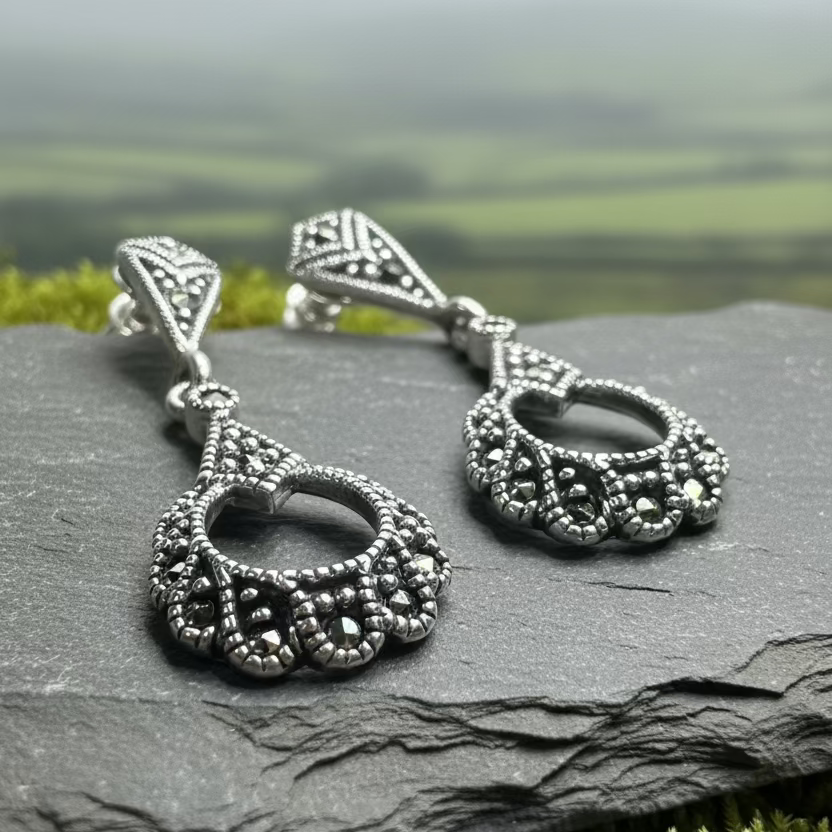 Rhoslyn Celtic Earrings | Dangle Earrings | Wiccan Center
