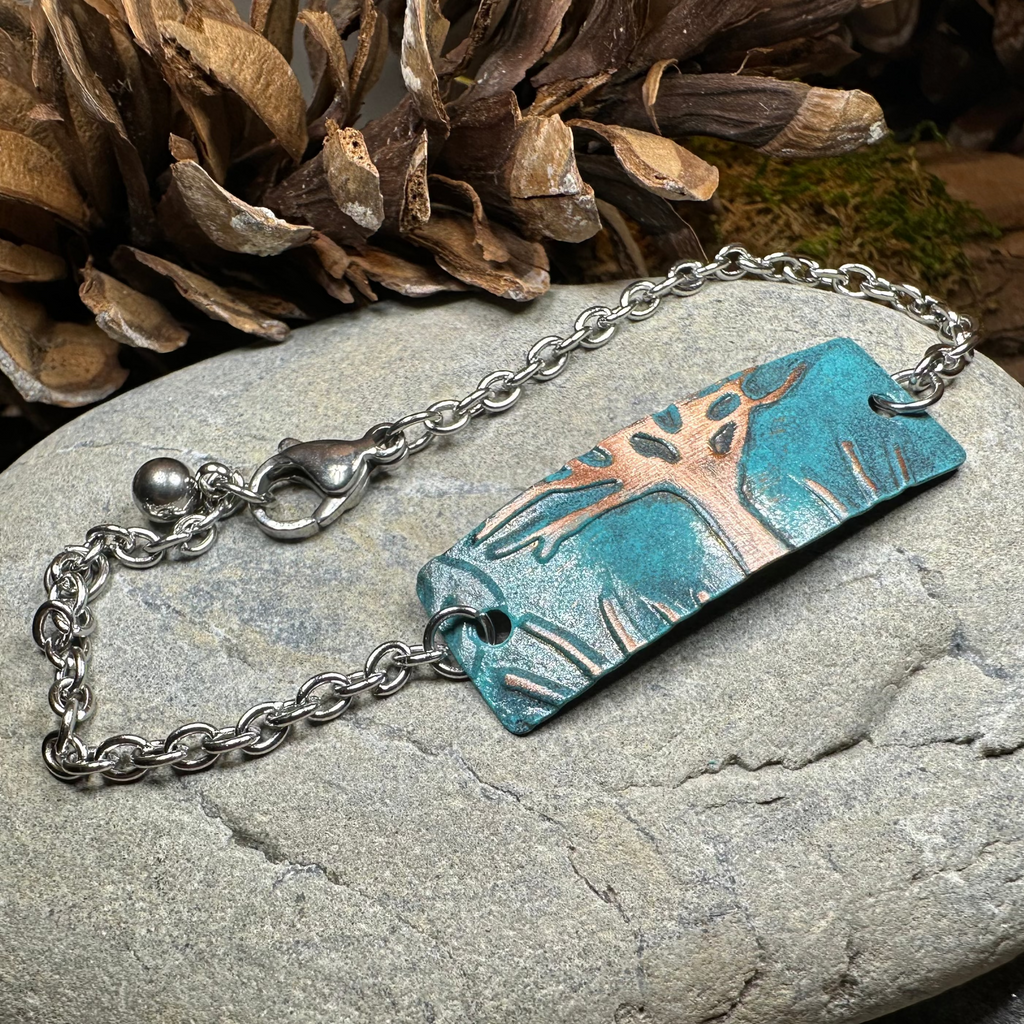 Ancient Oak Tree of Life Copper Bracelet | Bracelet | Wiccan Center