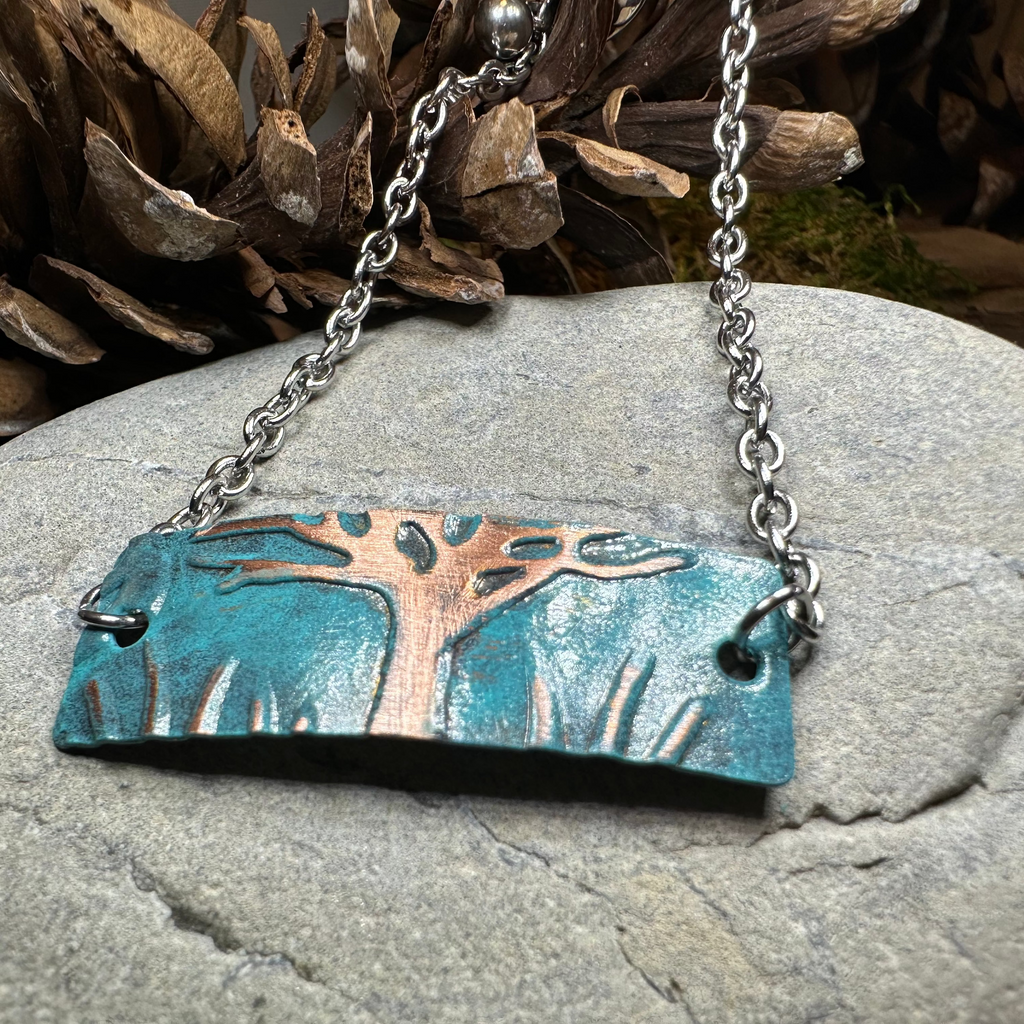 Ancient Oak Tree of Life Copper Bracelet | Bracelet | Wiccan Center