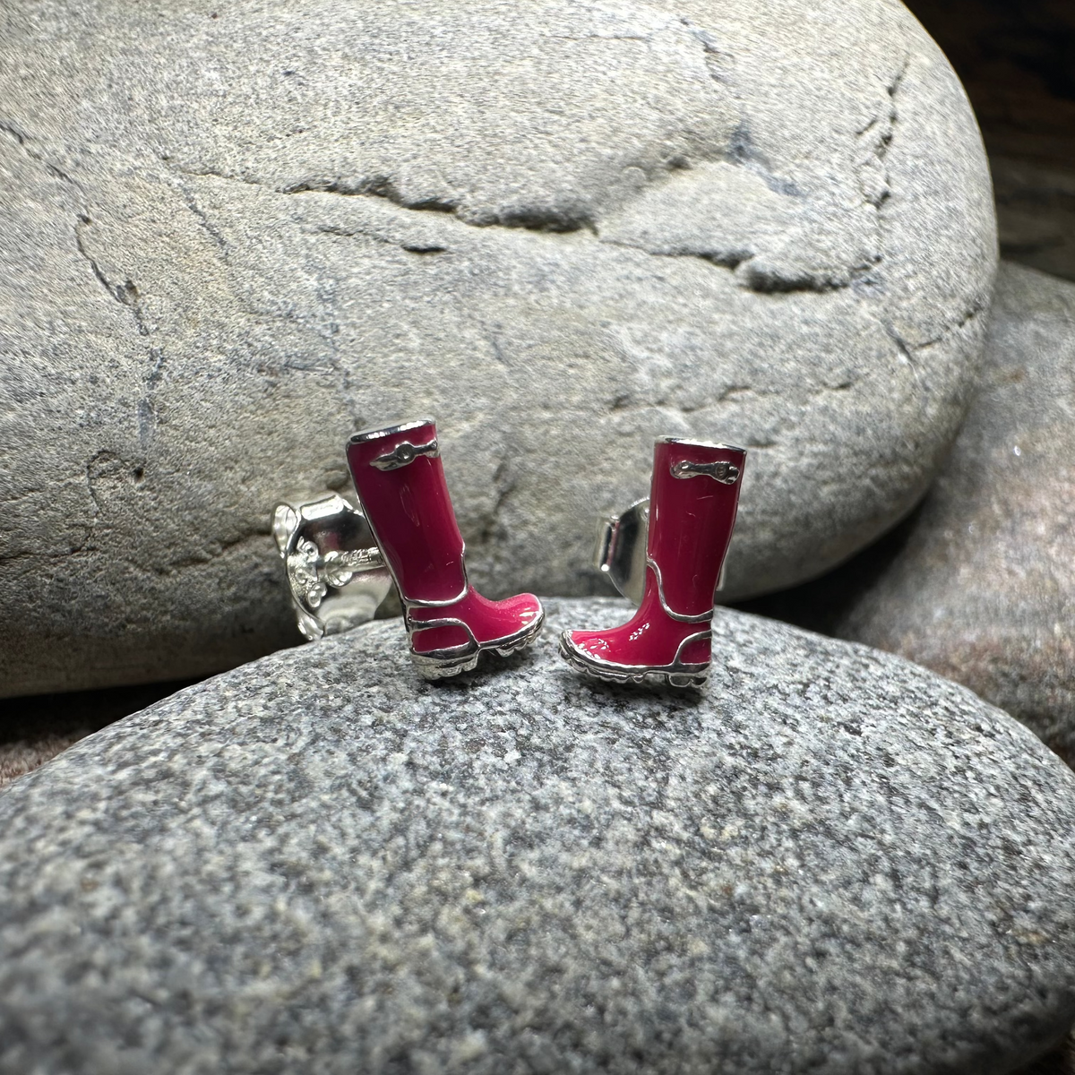 Rainy Day Wellies Boot Earrings | Post Earrings | Wiccan Center