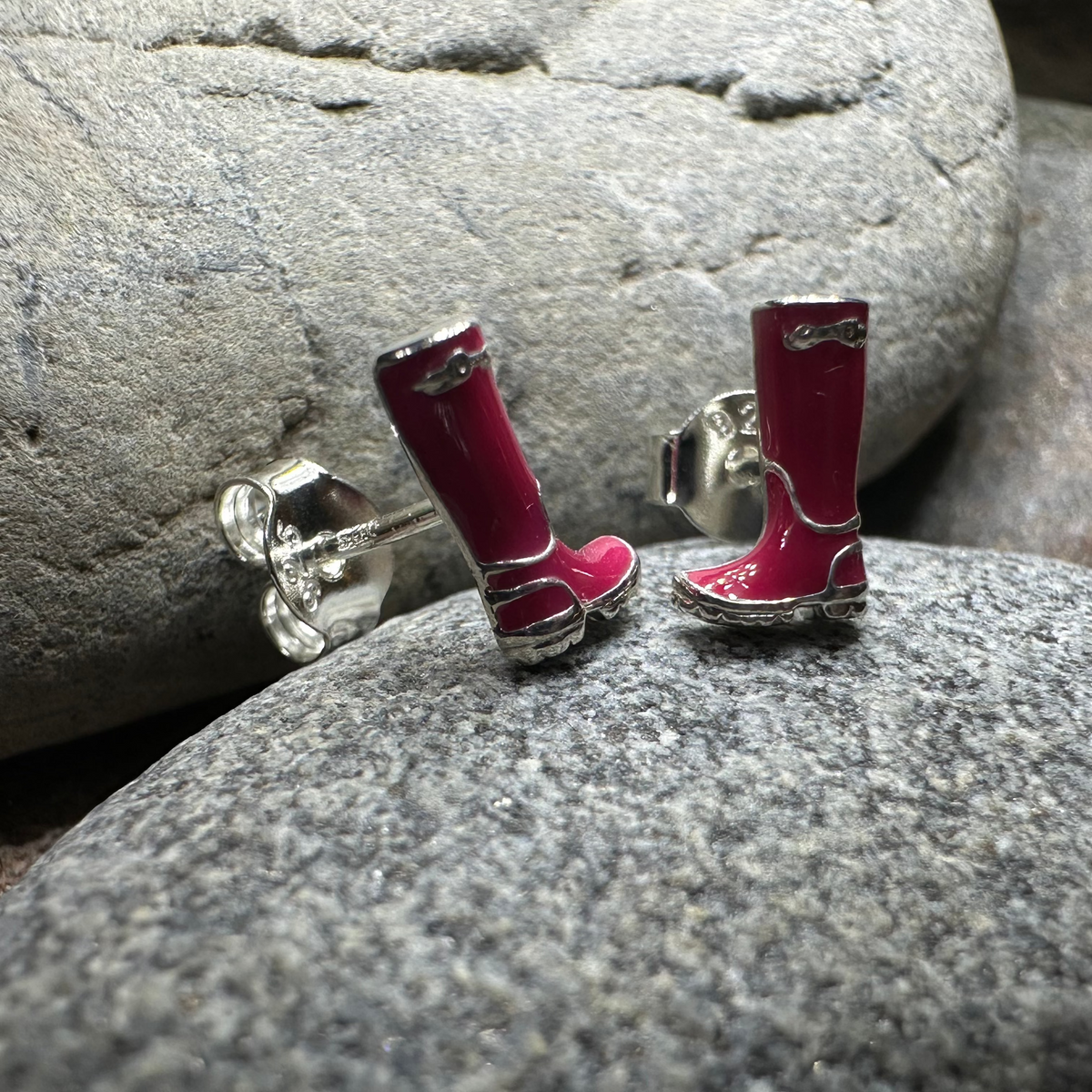 Rainy Day Wellies Boot Earrings | Post Earrings | Wiccan Center