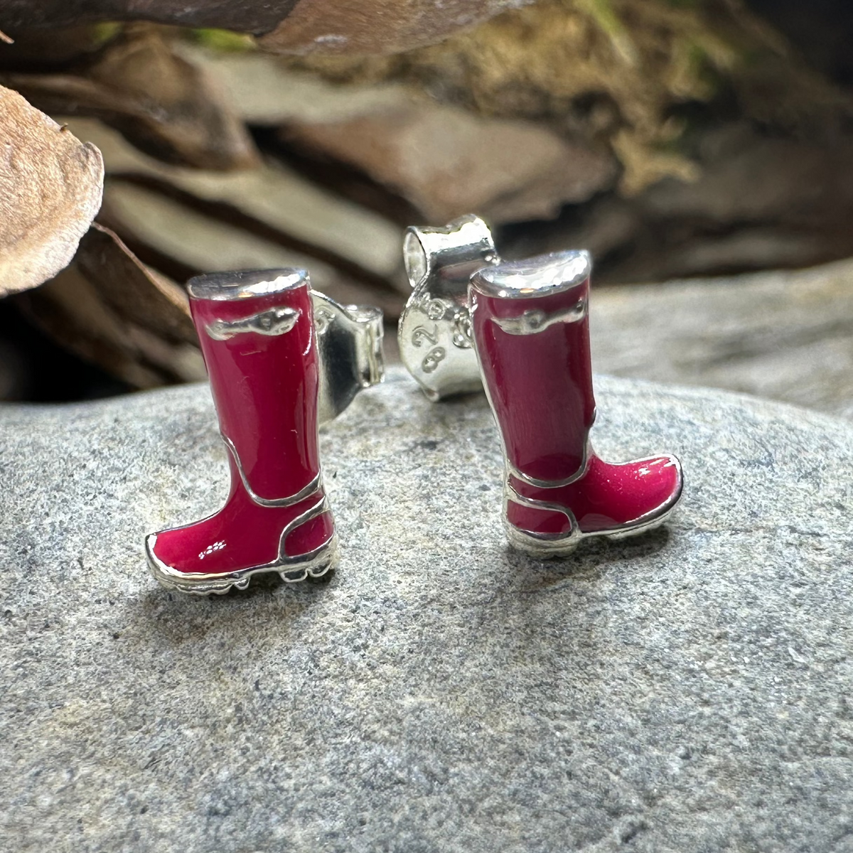 Rainy Day Wellies Boot Earrings | Post Earrings | Wiccan Center
