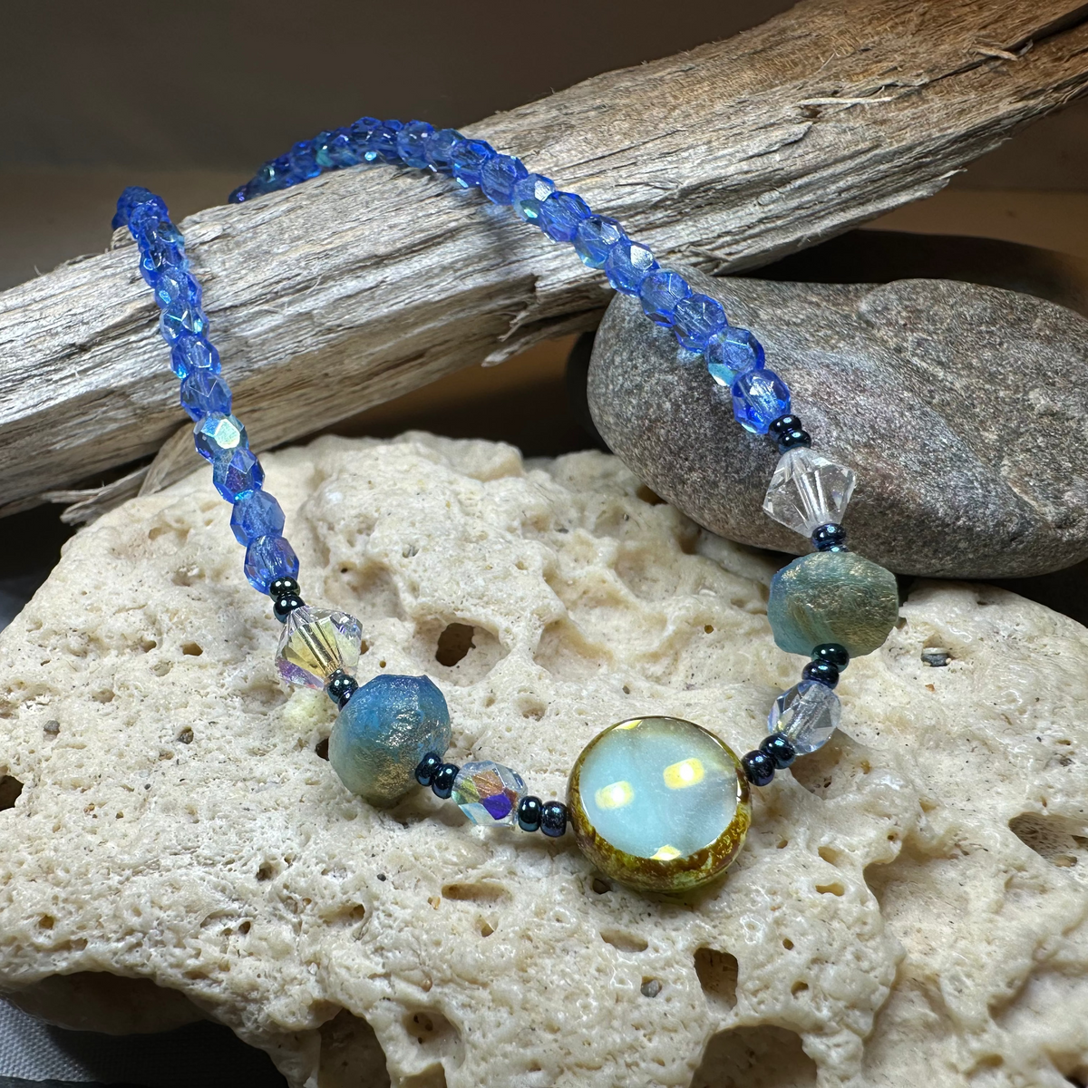 Pastel Crystal Ankle Bracelet