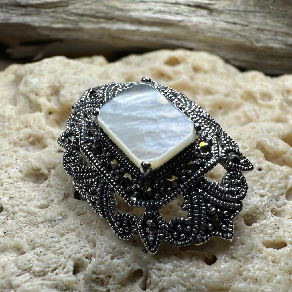 Cella Celtic Marcasite Brooch in Sterling Silver | Brooch | Wiccan Center
