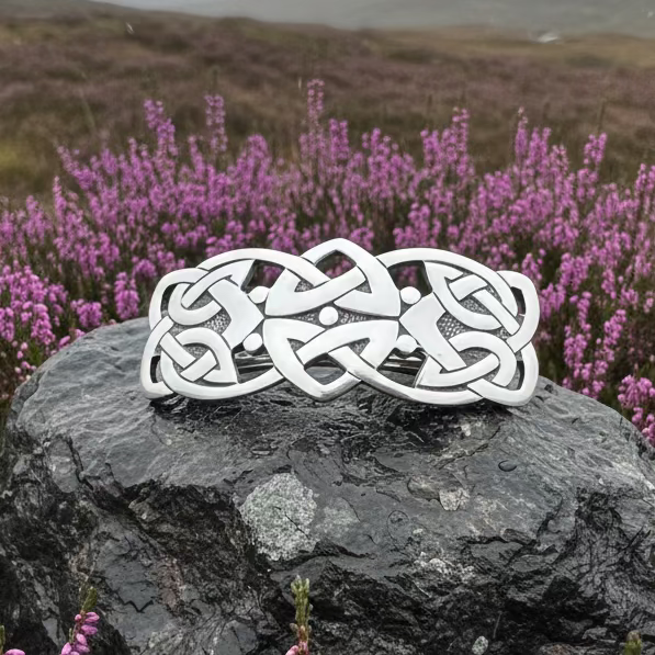 Celtic Friendship Knot Hair Clip for Women | Hair Clip | Wiccan Center