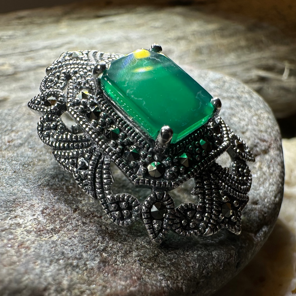 Cella Celtic Marcasite Brooch in Sterling Silver | Brooch | Wiccan Center