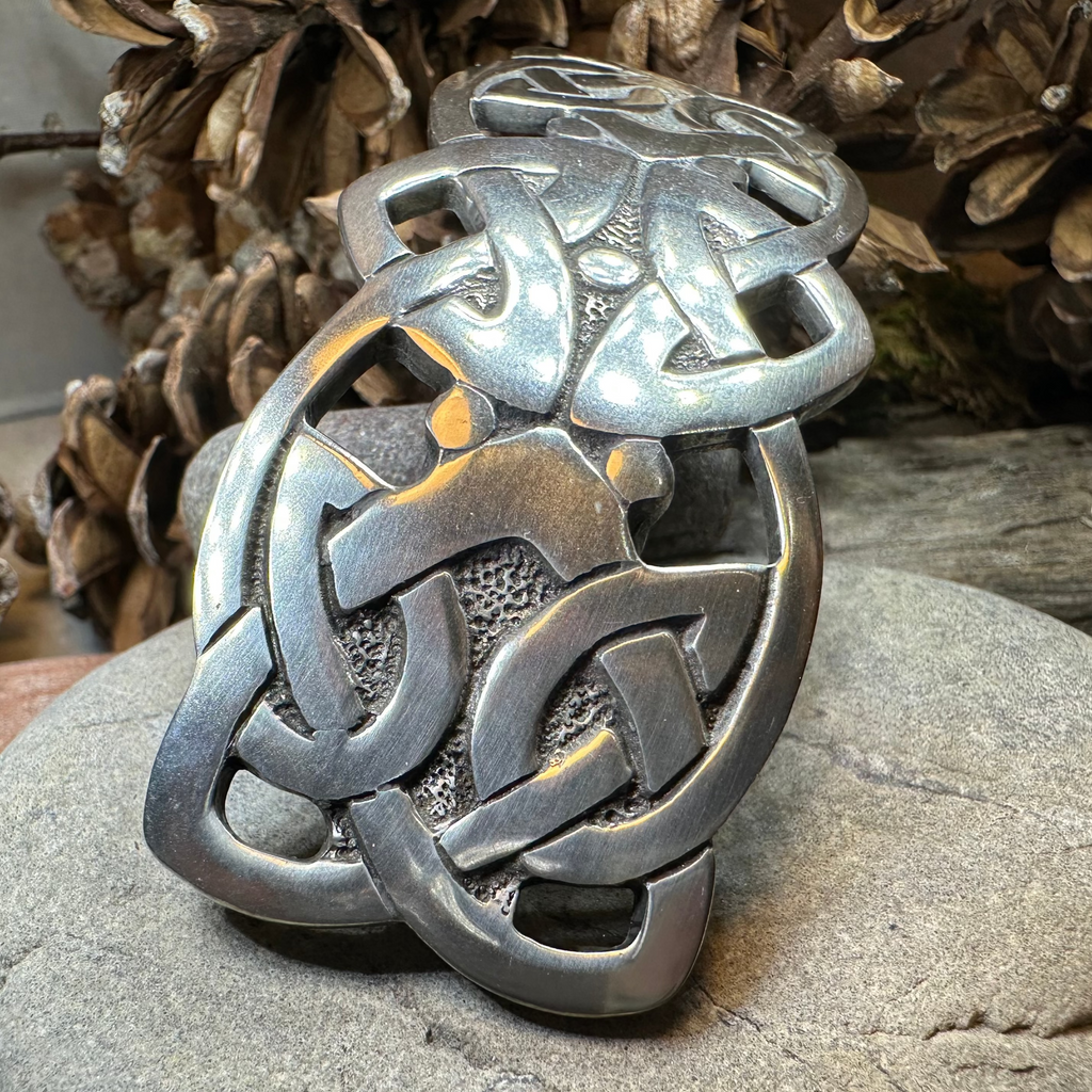 Celtic Friendship Knot Hair Clip for Women | Hair Clip | Wiccan Center