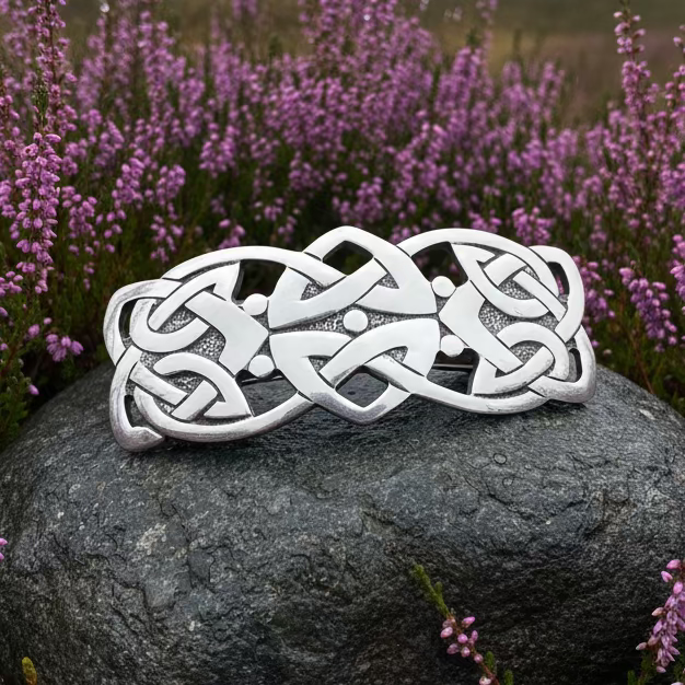 Celtic Friendship Knot Hair Clip for Women | Hair Clip | Wiccan Center