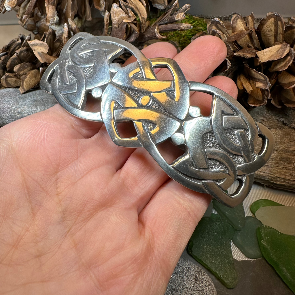 Celtic Friendship Knot Hair Clip for Women | Hair Clip | Wiccan Center