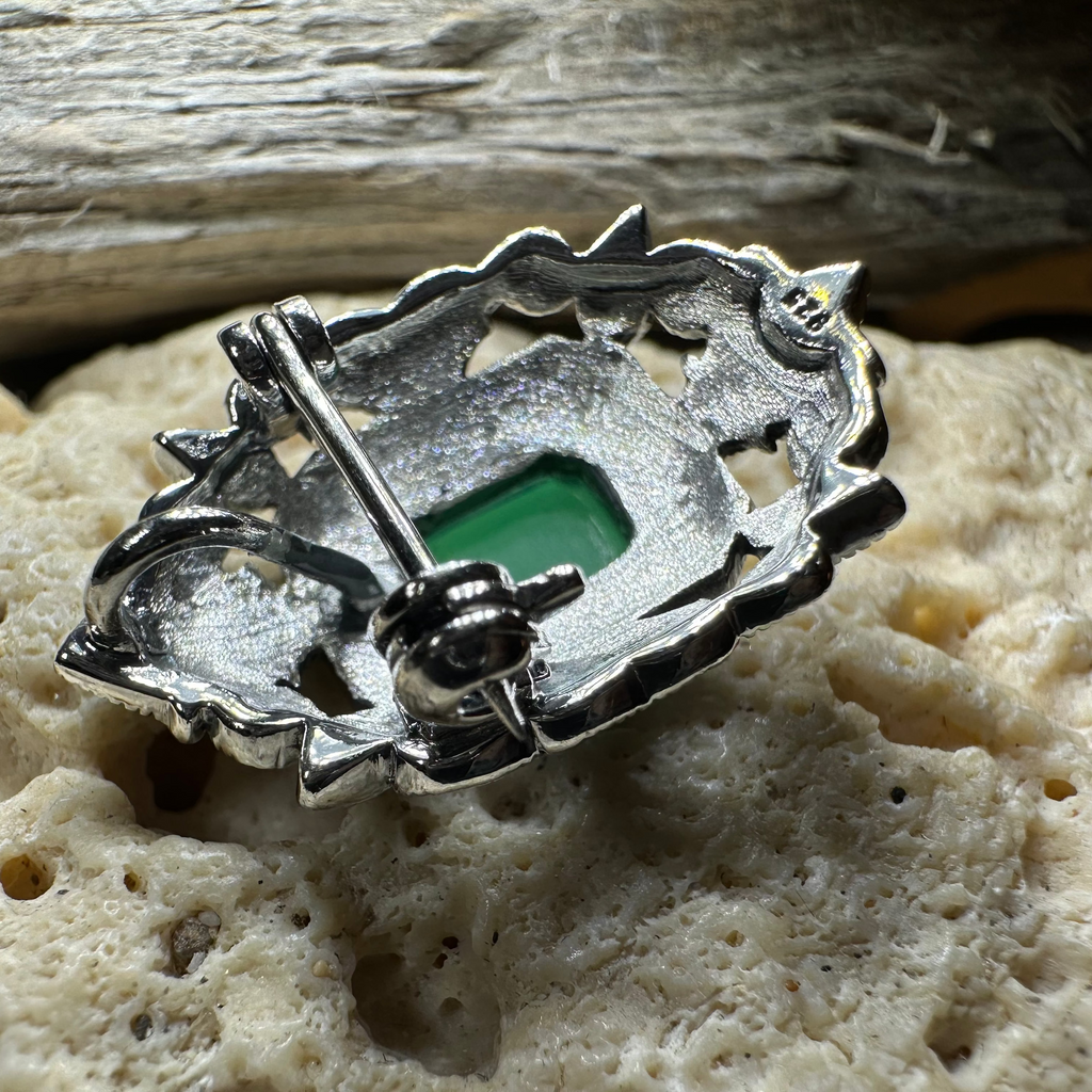 Cella Celtic Marcasite Brooch in Sterling Silver | Brooch | Wiccan Center