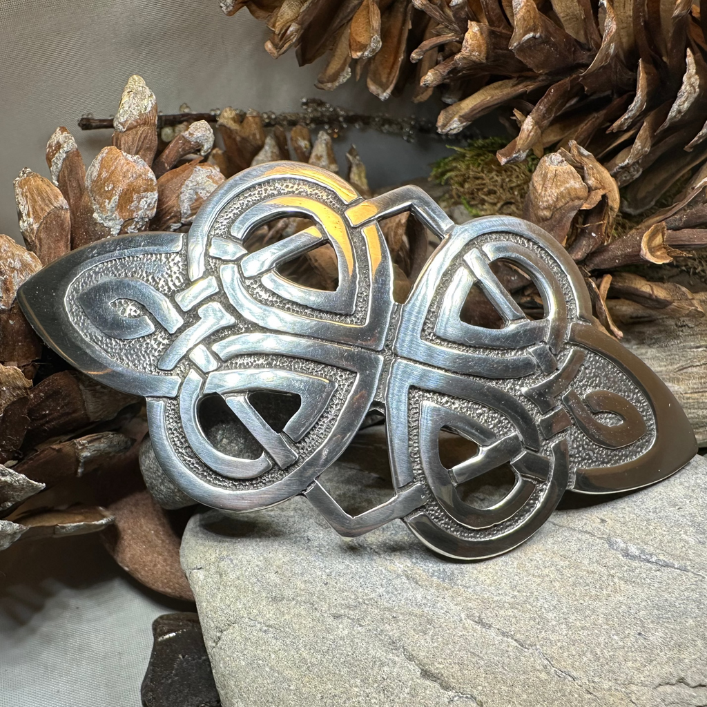 Celtic Honesty Knot Hair Clip for Women | Hair Clip | Wiccan Center