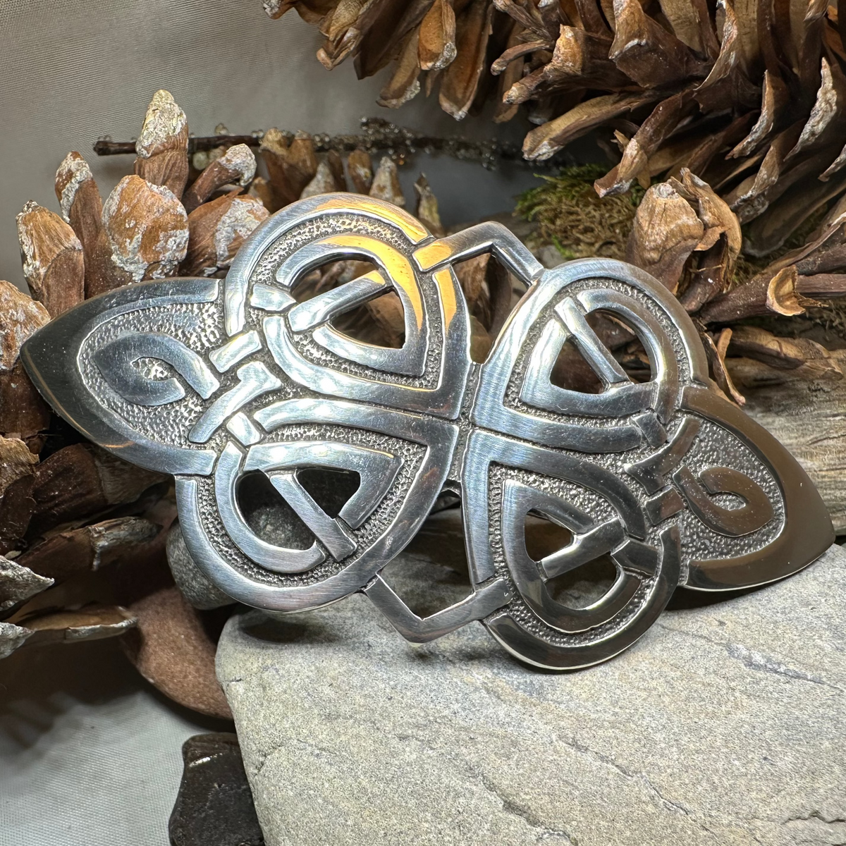 Celtic Honesty Knot Hair Clip for Women | Hair Clip | Wiccan Center