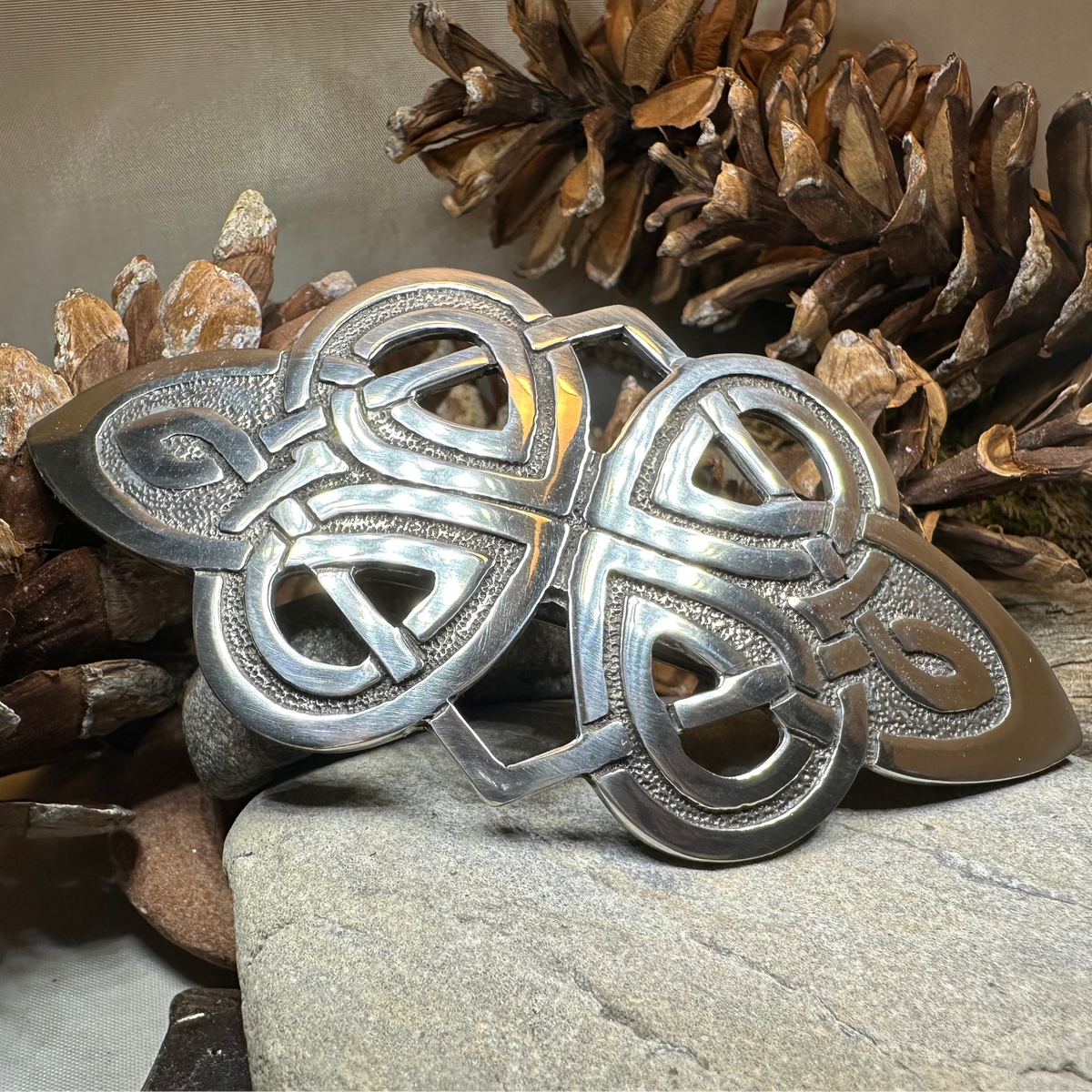 Celtic Honesty Knot Hair Clip for Women | Hair Clip | Wiccan Center