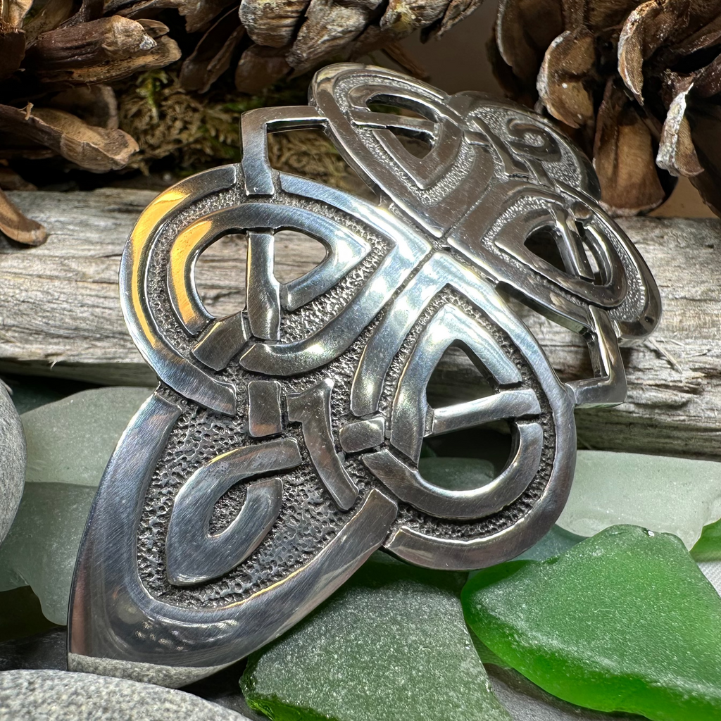 Celtic Honesty Knot Hair Clip for Women | Hair Clip | Wiccan Center