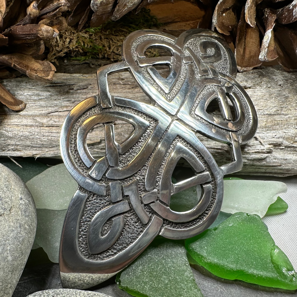 Celtic Honesty Knot Hair Clip for Women | Hair Clip | Wiccan Center