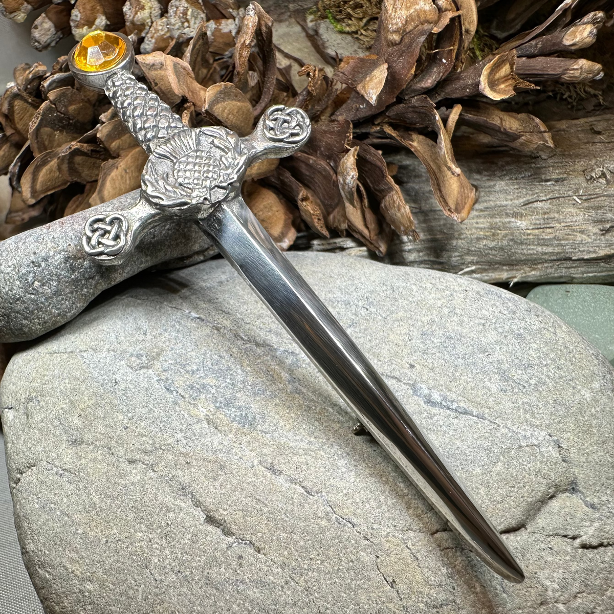 Alexander Scottish Thistle Kilt Pin