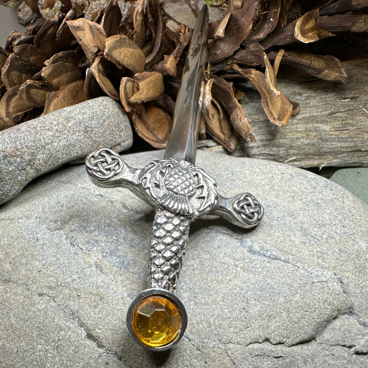 Alexander Scottish Thistle Kilt Pin