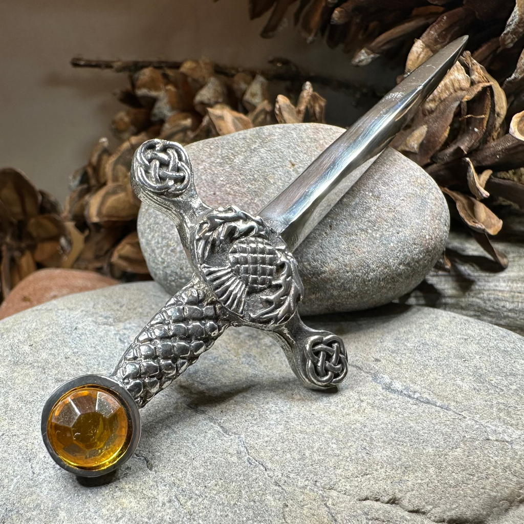 Alexander Scottish Thistle Kilt Pin