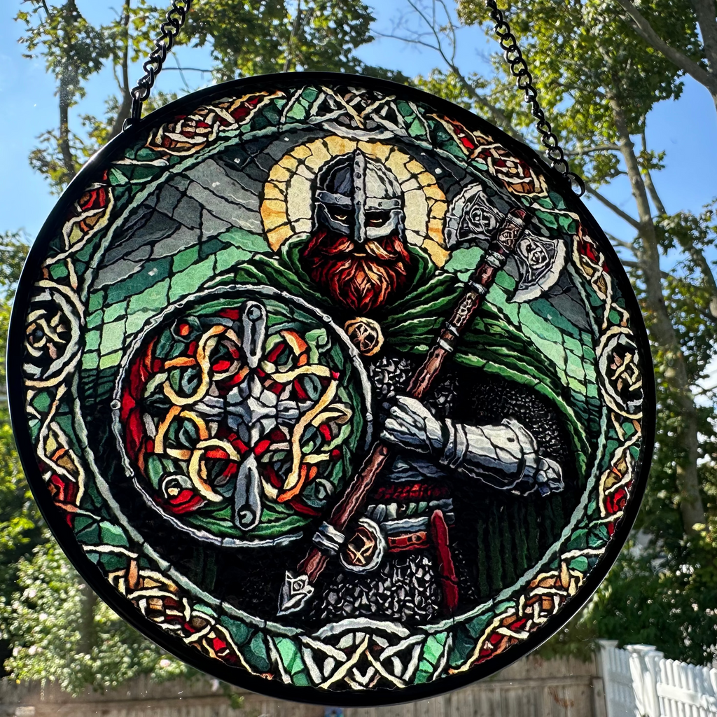 Viking Warrior Suncatcher | Gifts | Wiccan Center