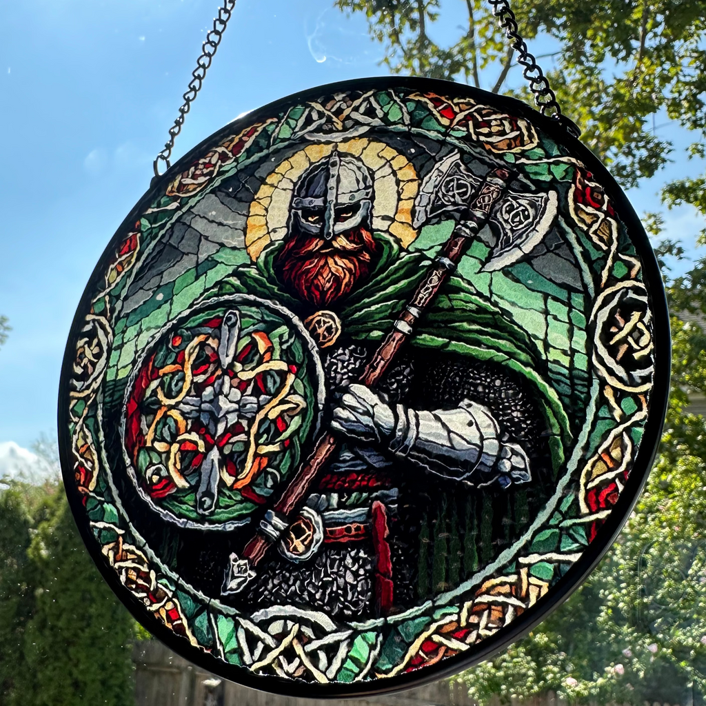 Viking Warrior Suncatcher | Gifts | Wiccan Center