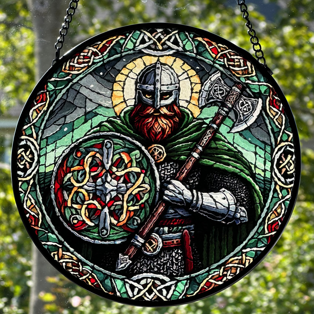 Viking Warrior Suncatcher | Gifts | Wiccan Center