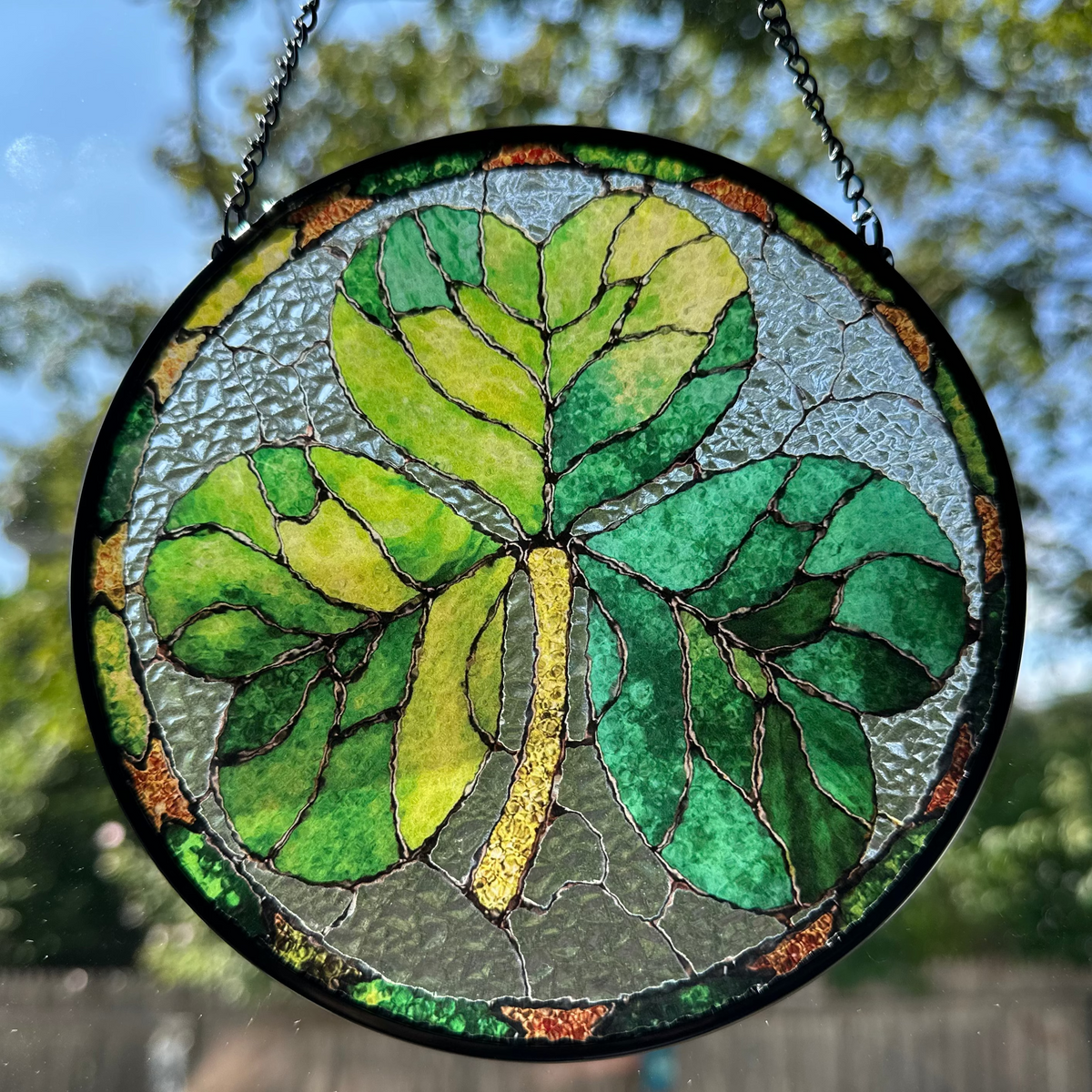 Irish Shamrock Suncatcher | Gifts | Wiccan Center
