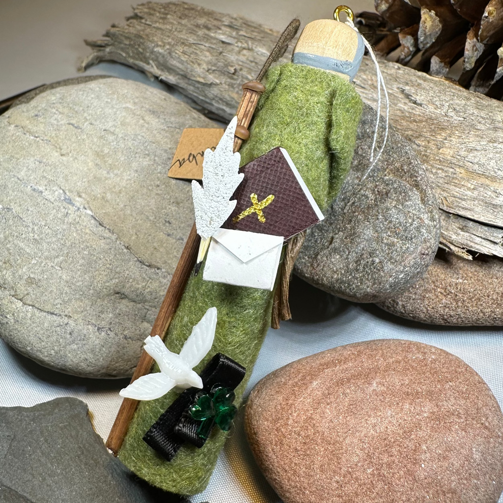 Saint Columba Irish Doll | Gifts | Wiccan Center