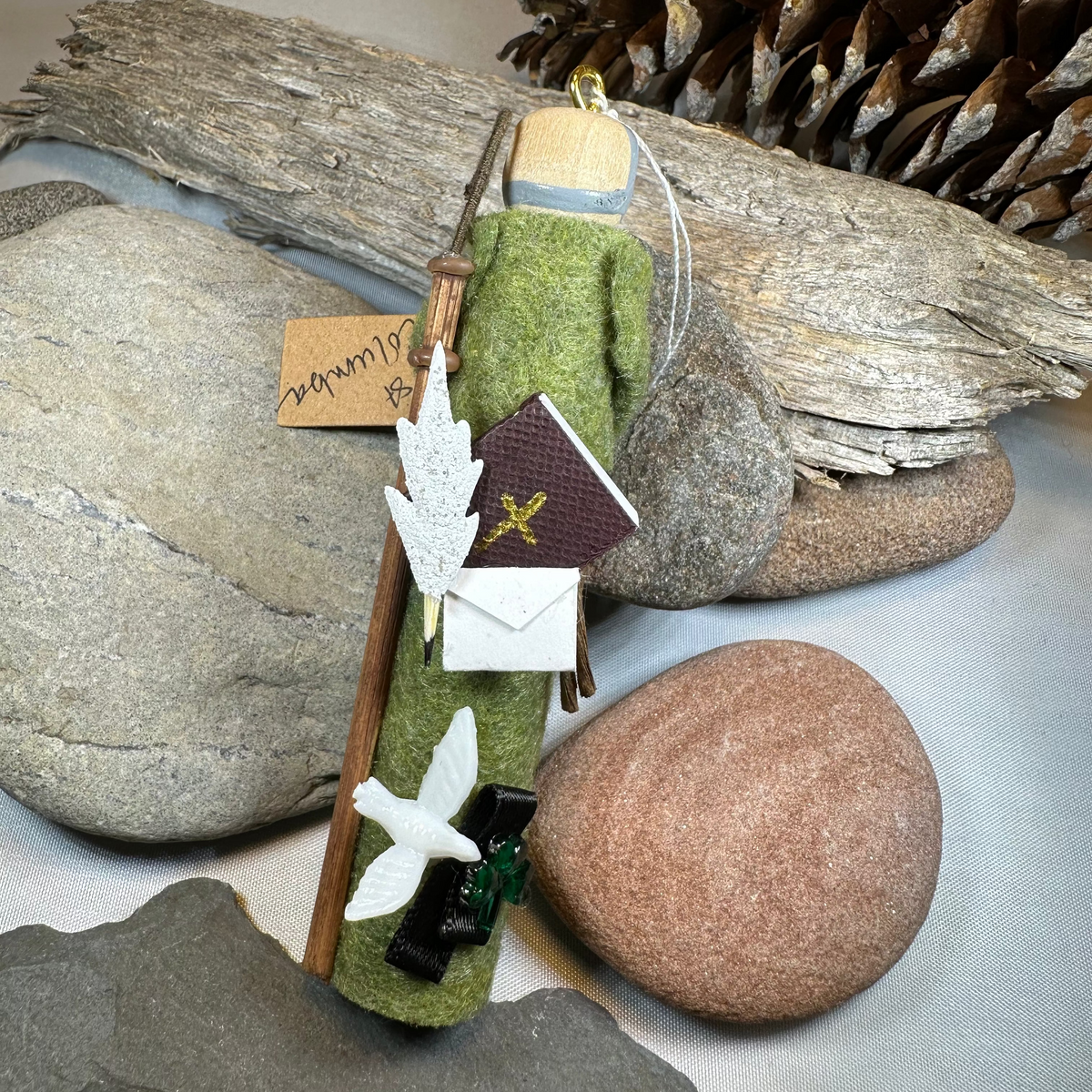Saint Columba Irish Doll | Gifts | Wiccan Center