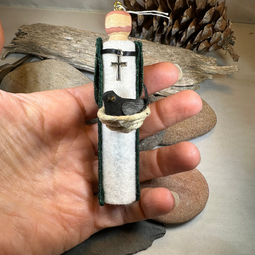 Saint Kevin of Glendalough Ireland Doll | Gifts | Wiccan Center