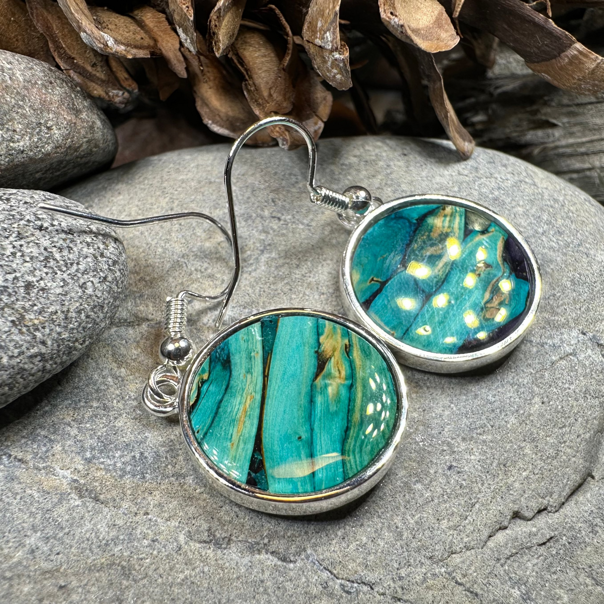 Heathergems Tree of Life Earrings from Scotland | Dangle Earrings | Wiccan Center
