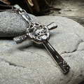 Celtic Claddagh Cross Necklace | Pendant | Wiccan Center